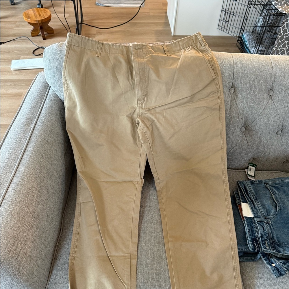 Joseph Abboud Tan Chino Pants - Picture 1 of 4